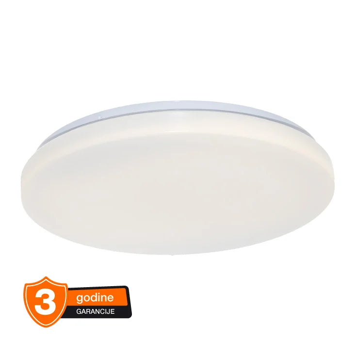 OSRAM LED plafonjera Ø370 — 24W, 3000K, IP20, mat bela
