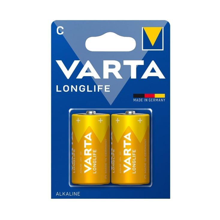 VARTA Baterija alkalne mangan C — 1.5 V