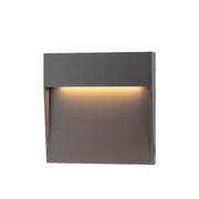 Zidna LED lampa 3W 3000K IP65 antracit