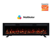 PROSTO smart el. 50" 3u1 multikolor s. kamin 1800W