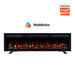 PROSTO smart el. 50" 3u1 multikolor s. kamin 1800W