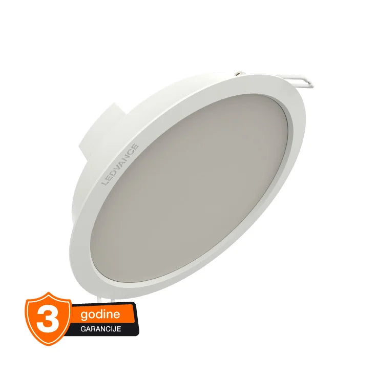 LEDVANCE LED ugradni panel — 13 W, 2700K, bela