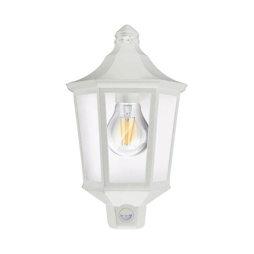 BRAYTRON bela spoljna svetiljka sa senzorom 1xE27