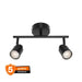 OSRAM PRIMAL crna spot lampa 2xGU10