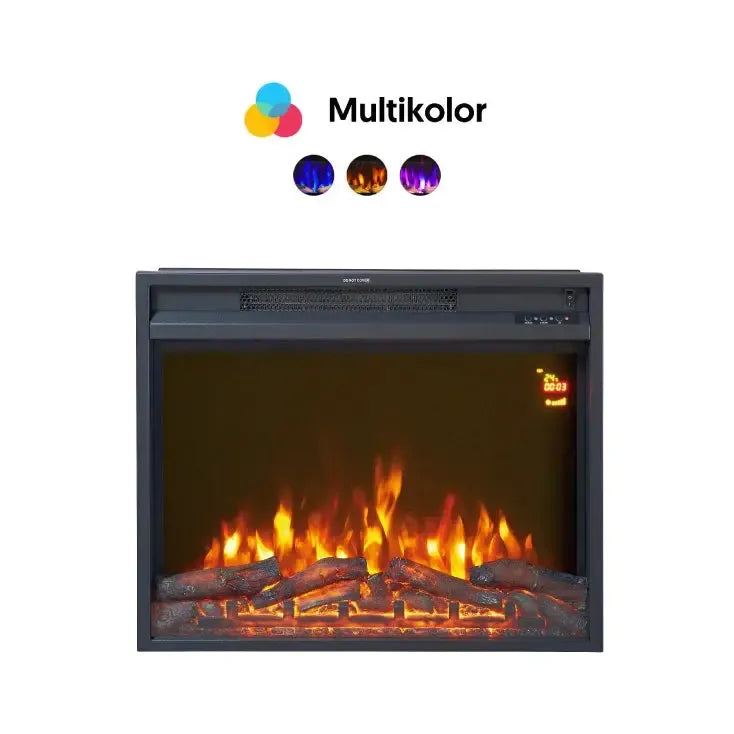 PROSTO električni ugradni kamin 26" 2000W 3 boje