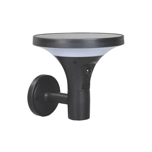 EUROLAMP solarna zidna lampa sa senzorom pokreta — 3.8 W, 500 lm, CCT