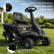 ISKRA traktorska kosilica za travu 224 cm3