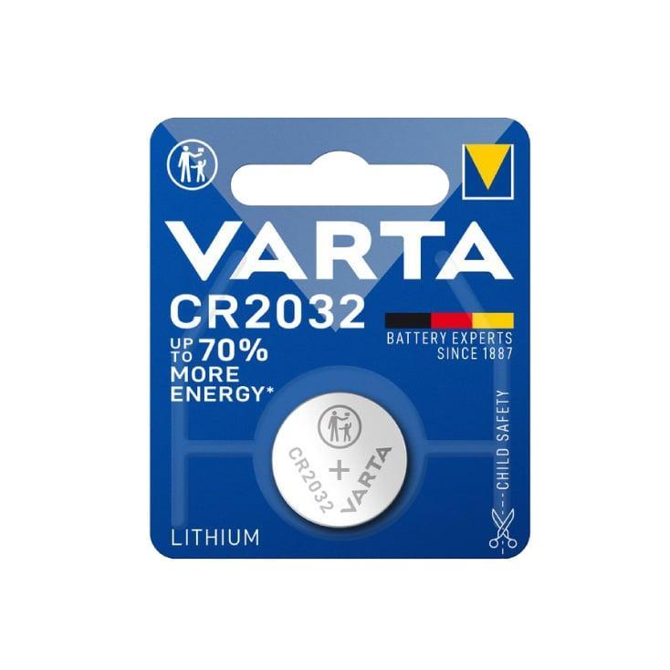VARTA Baterija dugmaste litijumske CR2032 — 3 V