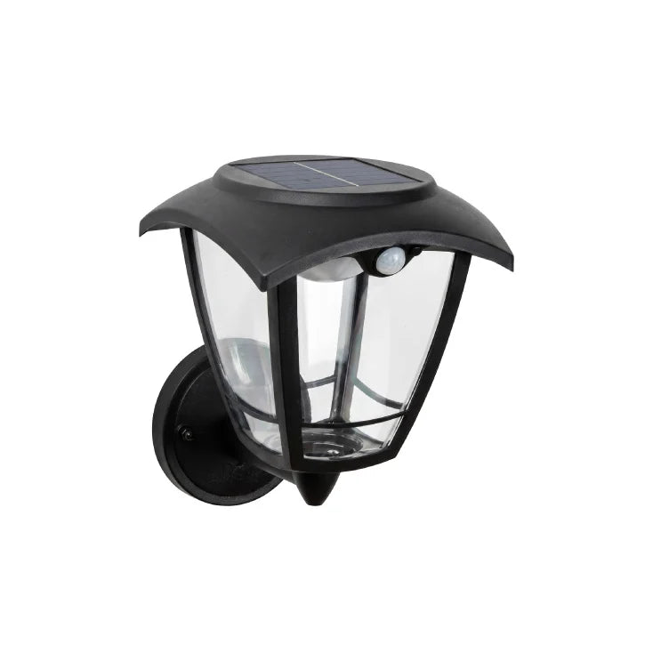 EUROLAMP solarna zidna lampa sa senzorom pokreta — 3 W, 400 lm, CCT