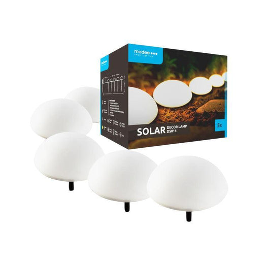 Solarna baštenska lampa - 5 kom.