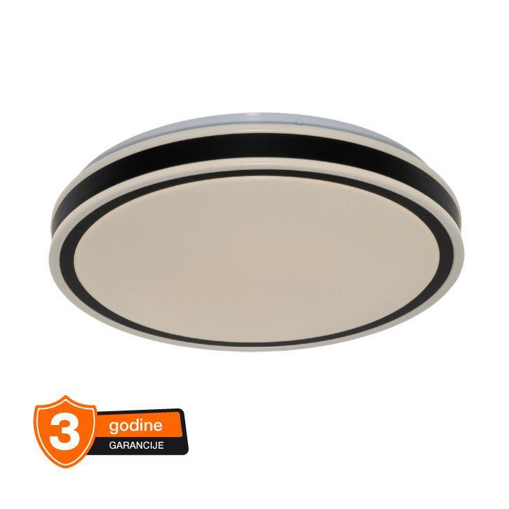 OSRAM LED plafonjera Ø48cm — 48W, 4000K, IP20, crna