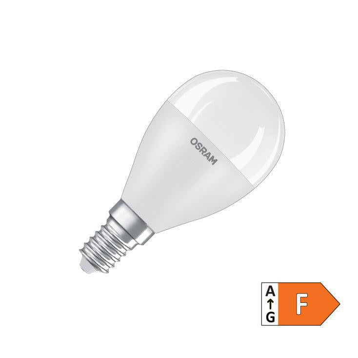 OSRAM LED globus sijalica E14 — 6.5W, 6500K