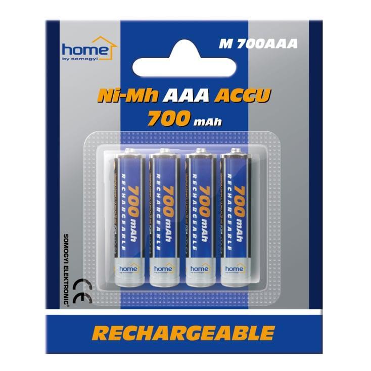 HOME Baterija punjiva AAA — 1.2 V 700 mAh