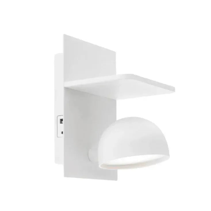 Zidna lampa 7W 3000K bela dimabilna