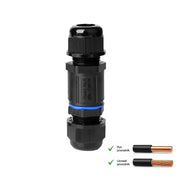 Kablovska I spojnica 3P, 250V/16A, 0.5-1.5mm2 IP68