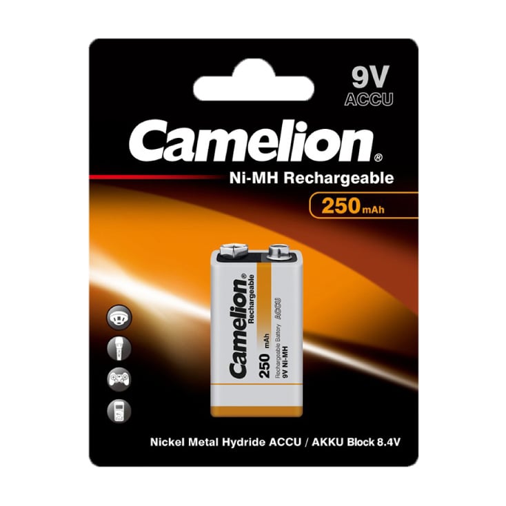 Camelion punjiva baterija block 250 mAh — 8.4 V, 250 mAh
