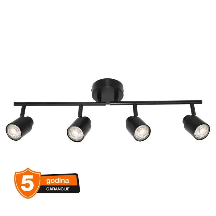OSRAM PRIMAL crna spot lampa 4xGU10