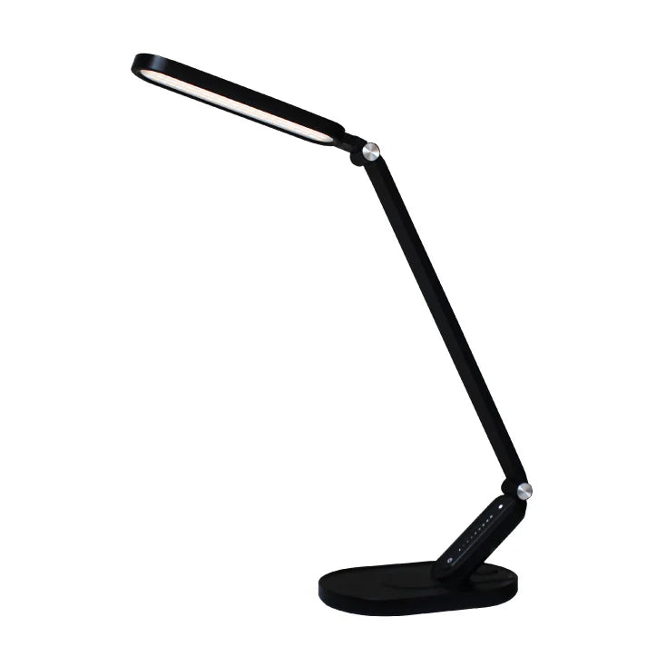 OSRAM stona LED lampa sa satom i USB — 10 W, 3000–6500 K, crna