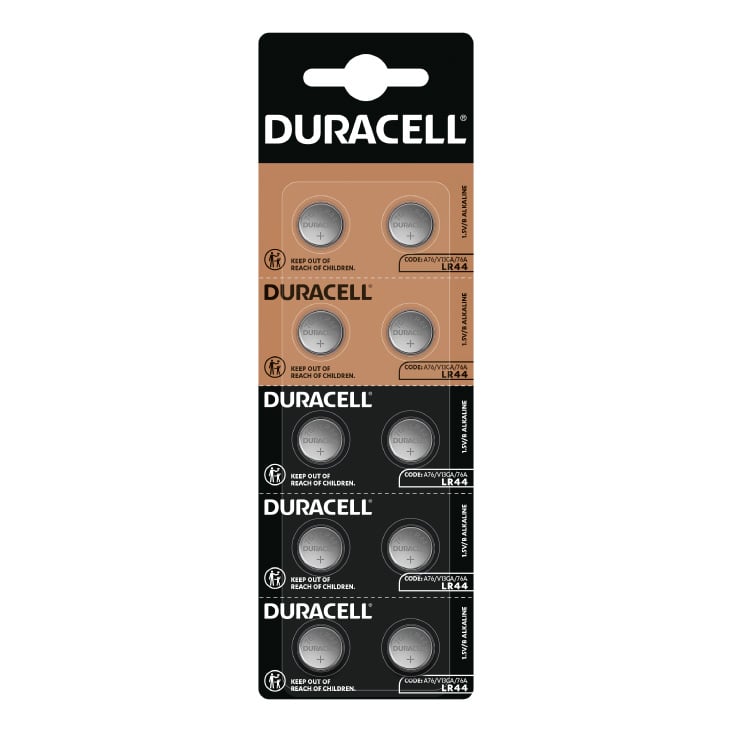 Duracell dugmaste baterije LR44 (2kom.) — 1.5 V