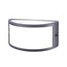 Zidna lampa 1xE27 IP54 crna