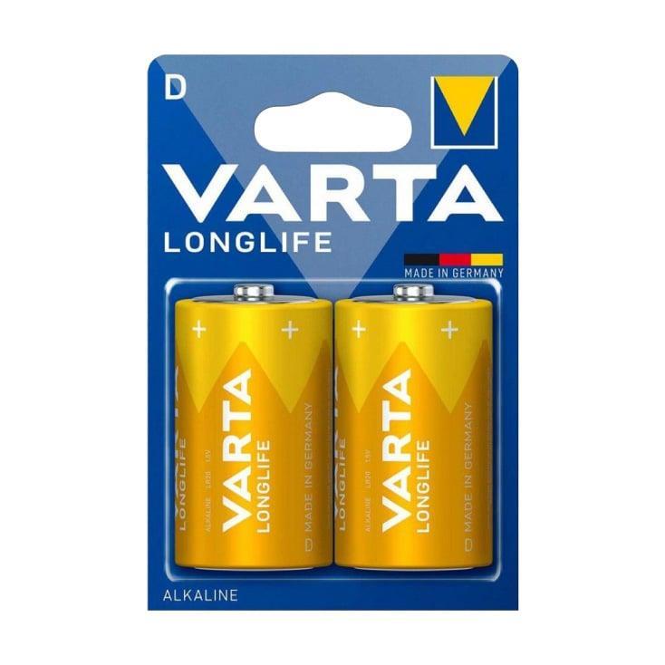 VARTA Baterija alkalne mangan D (LR20) — 1.5 V, 2 kom.