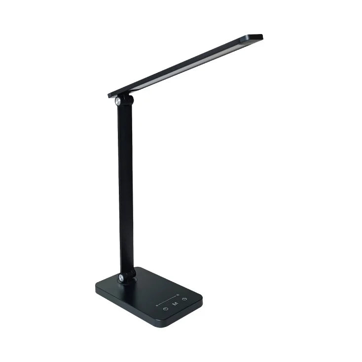 OSRAM sklopiva stona LED lampa sa satom — 6,5 W, CCT, USB, crna