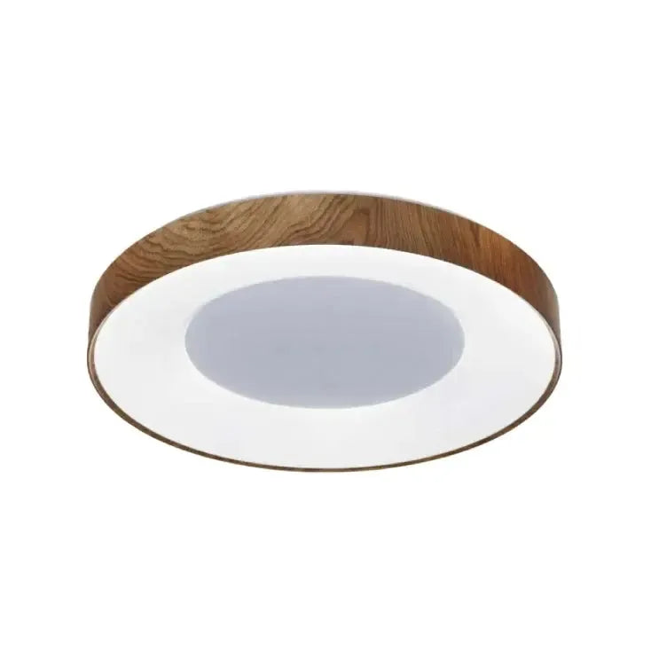 LED plafonjera SOLEA78 — 20 W, CCT, dekor drvo