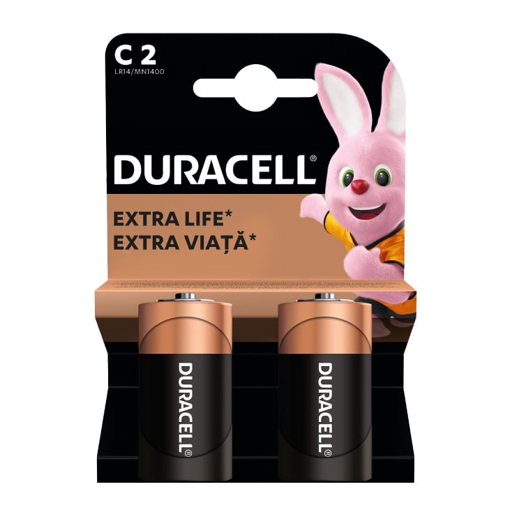 DURACELL Baterija alkalne C — 1.5 V