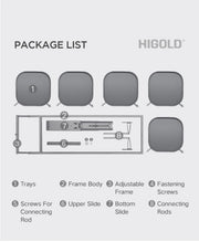 HIGOLD - Okretna džambo ostava na izvlačenje