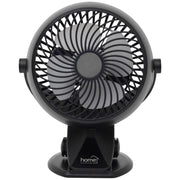 Home Ventilator Clip On, prečnik 10 cm, Li-Ion 1800mA - CLF 10/BK