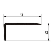 Aluminijumski stepenišni profil LST 2847