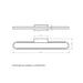 Zidna LED lampa 10W