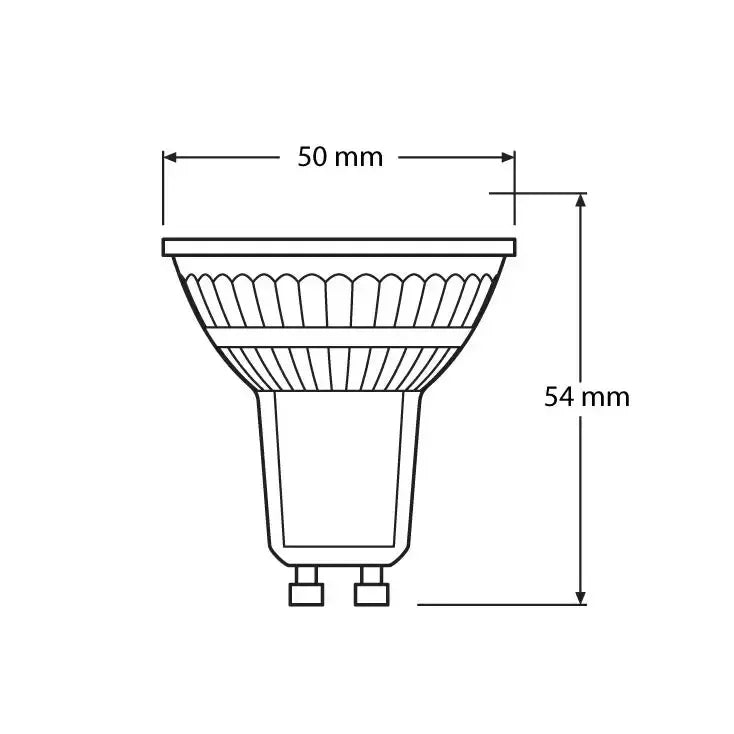 LED sijalica 3000K 6.9W GU10 60° OSRAM