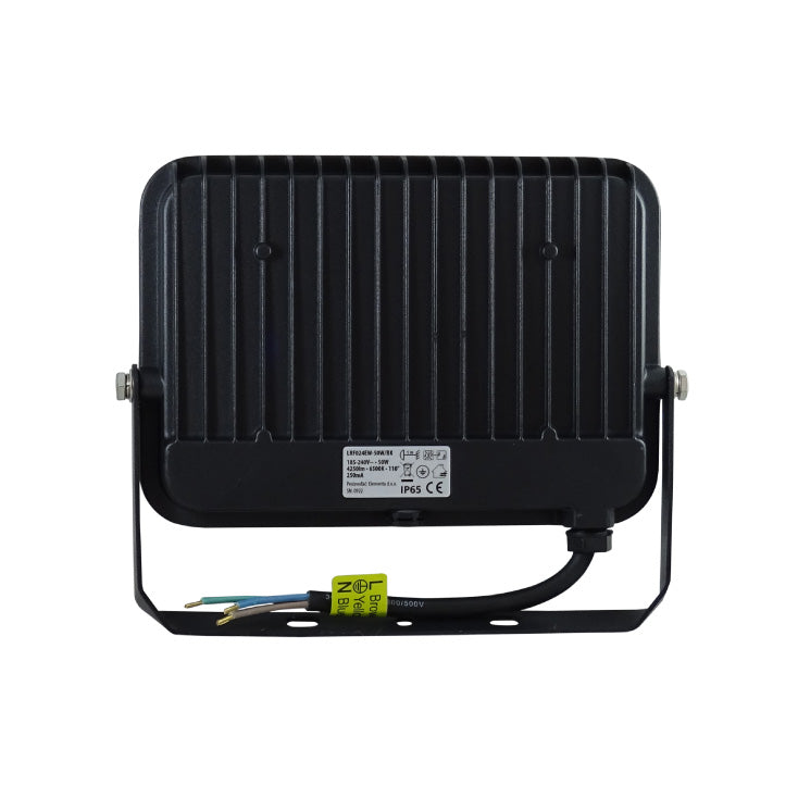 LED reflektor — 50 W, crni