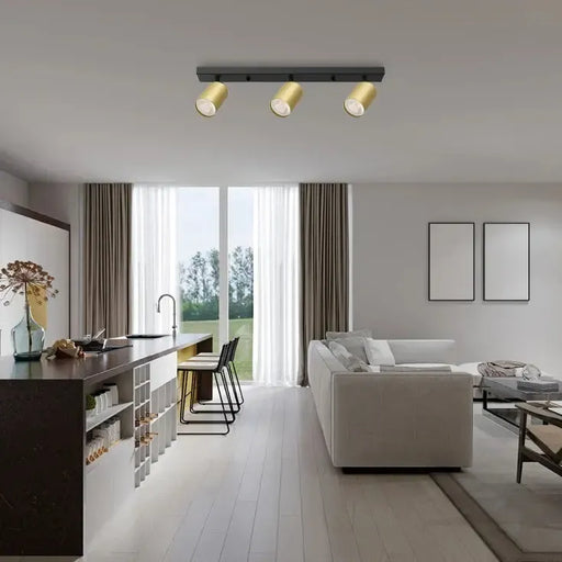 BRAYTRON zlatna spot lampa 3xGU10