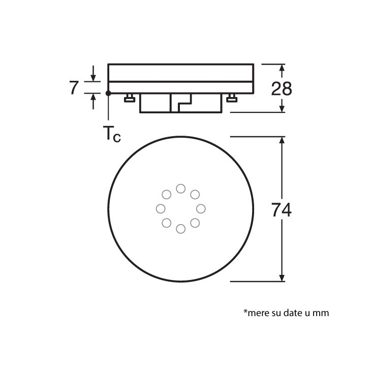OSRAM LED sijalica GX53 4.9W