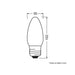 LED sijalica B75 6500K 7W E27 OSRAM