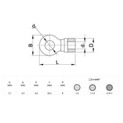 Okasta stopica 4,3mm