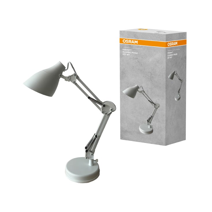 OSRAM stona lampa PANAN Classic Pixar — E27, bela