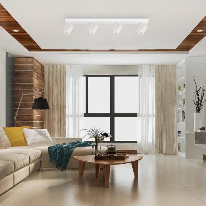 BRAYTRON bela spot lampa 4xGU10