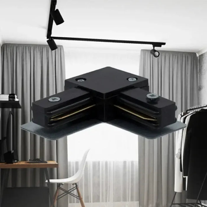 BRAYTRON L spojnica crna za monofaznu šinu