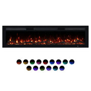 PROSTO smart el. 60" 3u1 multikolor s. kamin 1800W
