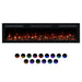 PROSTO smart el. 60" 3u1 multikolor s. kamin 1800W