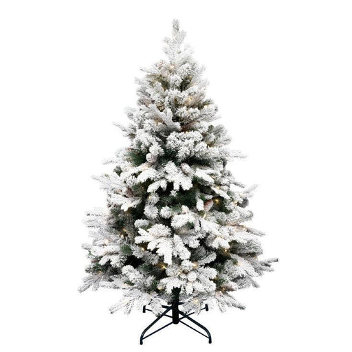 Veštačka jelka 180cm sa osvetljenjem i snegom