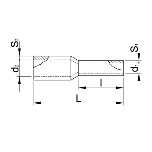 Izolovana kablovska čaura 4 mm2