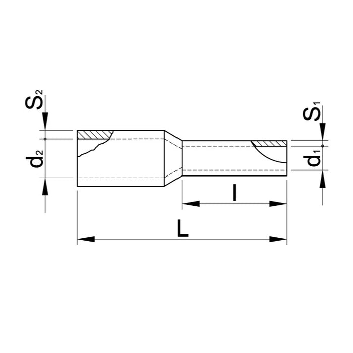 Izolovana kablovska čaura 4 mm2