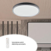 LED plafonjera 24,48W, promenljiva boja svetla