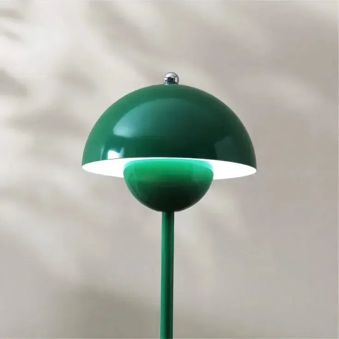Stona LED lampa zelena 11459