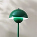 Stona LED lampa zelena 11459