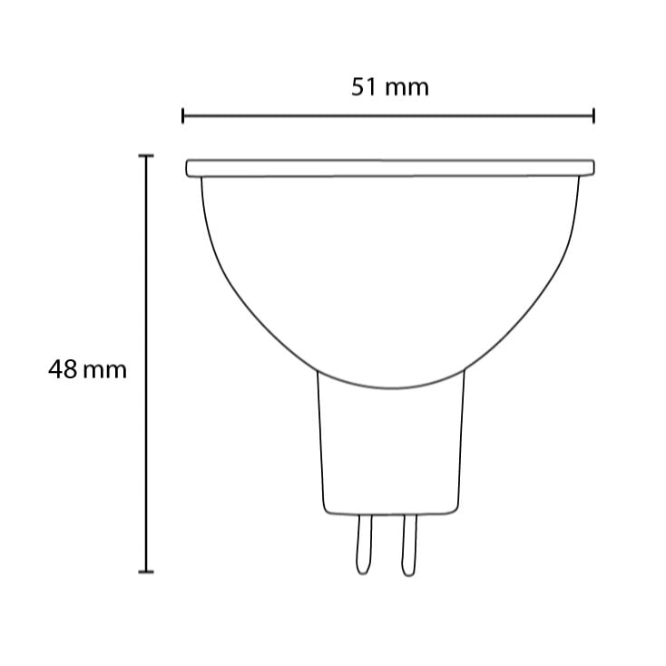OSRAM LED sijalica 4,5 W 12 V — 2700 K toplo bela